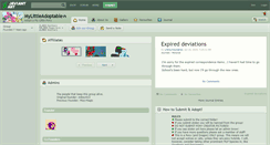Desktop Screenshot of mylittleadoptable.deviantart.com