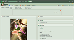 Desktop Screenshot of griffiel.deviantart.com