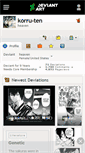 Mobile Screenshot of korru-ten.deviantart.com
