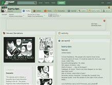 Tablet Screenshot of korru-ten.deviantart.com