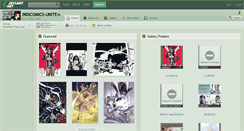 Desktop Screenshot of indicomics-unite.deviantart.com