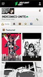 Mobile Screenshot of indicomics-unite.deviantart.com