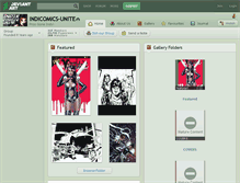 Tablet Screenshot of indicomics-unite.deviantart.com