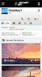 Mobile Screenshot of hmonkey1.deviantart.com