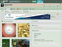 Tablet Screenshot of ahmed-hash.deviantart.com