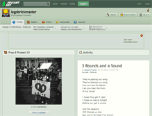 Tablet Screenshot of legobrickmaster.deviantart.com