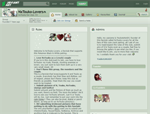 Tablet Screenshot of nxtouko-lovers.deviantart.com