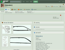 Tablet Screenshot of flatlandersj.deviantart.com