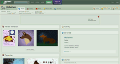 Desktop Screenshot of mishainen.deviantart.com