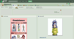 Desktop Screenshot of metamine10.deviantart.com