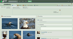 Desktop Screenshot of canadianice.deviantart.com
