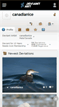 Mobile Screenshot of canadianice.deviantart.com