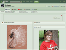Tablet Screenshot of nimfalas.deviantart.com