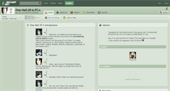 Desktop Screenshot of one-hell-of-a-fc.deviantart.com