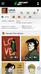 Mobile Screenshot of lylyl.deviantart.com