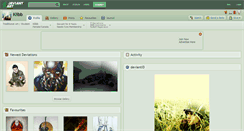 Desktop Screenshot of klibb.deviantart.com