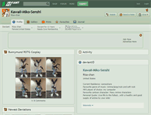 Tablet Screenshot of kawaii-miko-senshi.deviantart.com