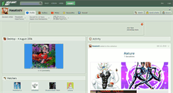 Desktop Screenshot of masatoshi.deviantart.com