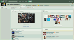 Desktop Screenshot of like-totally-awsome.deviantart.com
