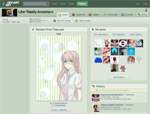 Tablet Screenshot of like-totally-awsome.deviantart.com