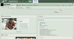 Desktop Screenshot of doki-kunai.deviantart.com