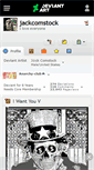 Mobile Screenshot of jackcomstock.deviantart.com