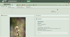 Desktop Screenshot of gabrielaines.deviantart.com