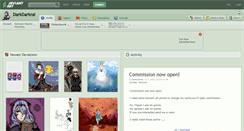 Desktop Screenshot of darkdarkrai.deviantart.com