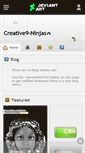 Mobile Screenshot of creative9-ninjas.deviantart.com