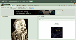 Desktop Screenshot of beartrack.deviantart.com