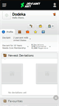 Mobile Screenshot of dodeka.deviantart.com