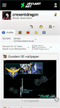 Mobile Screenshot of cresentdragon.deviantart.com