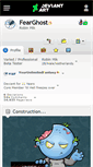 Mobile Screenshot of fearghost.deviantart.com