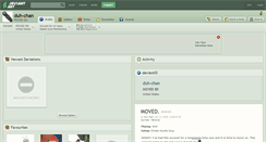 Desktop Screenshot of duh-chan.deviantart.com