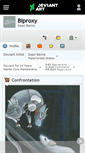 Mobile Screenshot of biproxy.deviantart.com