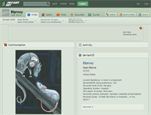 Tablet Screenshot of biproxy.deviantart.com