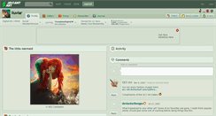 Desktop Screenshot of iluviar.deviantart.com