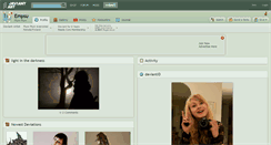 Desktop Screenshot of empsu.deviantart.com
