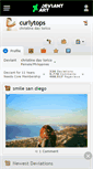 Mobile Screenshot of curlytops.deviantart.com