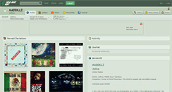 Desktop Screenshot of maddillz.deviantart.com