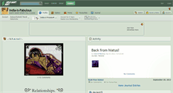 Desktop Screenshot of india-is-fabulous.deviantart.com