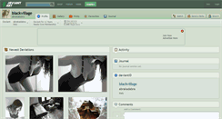 Desktop Screenshot of blackvillage.deviantart.com