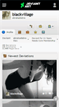 Mobile Screenshot of blackvillage.deviantart.com