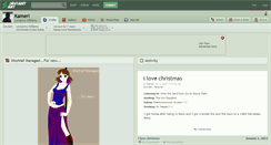 Desktop Screenshot of kameri.deviantart.com