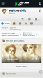 Mobile Screenshot of eighties-child.deviantart.com