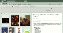 Desktop Screenshot of crevist.deviantart.com