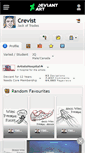 Mobile Screenshot of crevist.deviantart.com