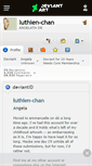 Mobile Screenshot of luthien-chan.deviantart.com