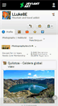 Mobile Screenshot of llukebe.deviantart.com