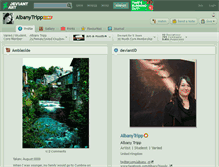 Tablet Screenshot of albanytripp.deviantart.com
